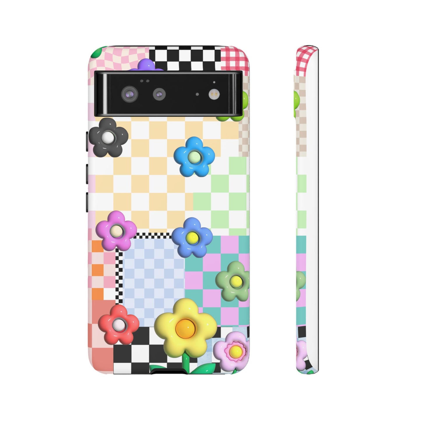 Checkerboard Retro Style