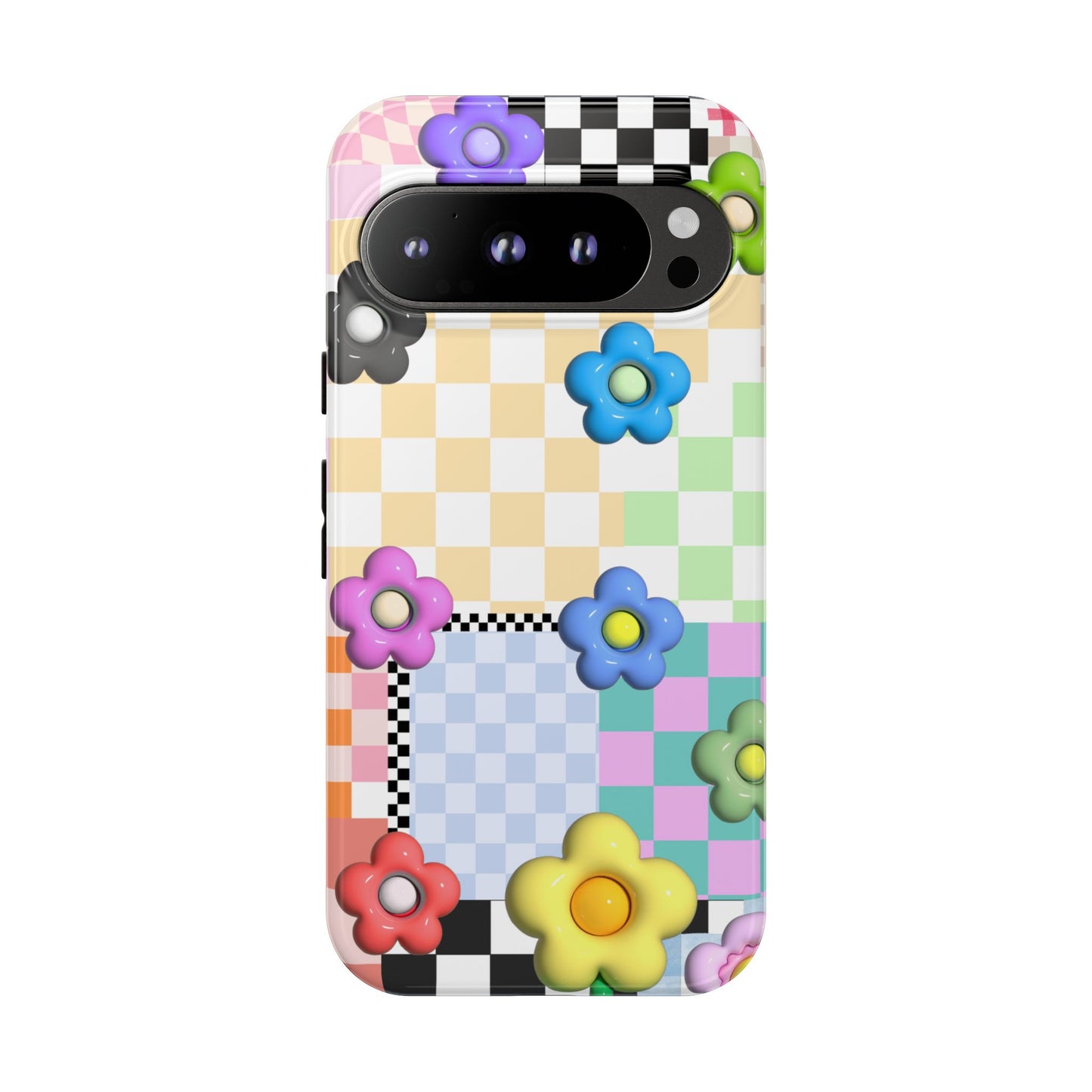 Checkerboard Retro Style