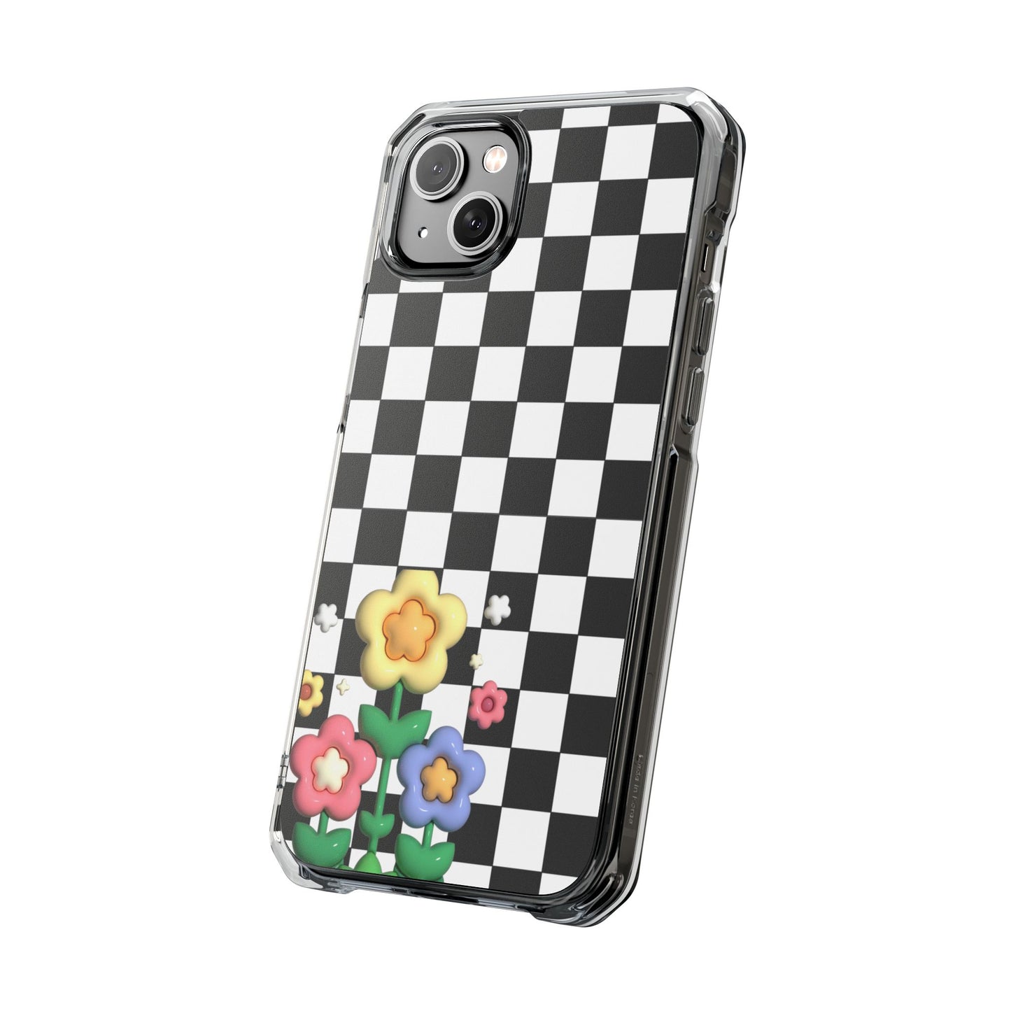 Floral Checkerboard