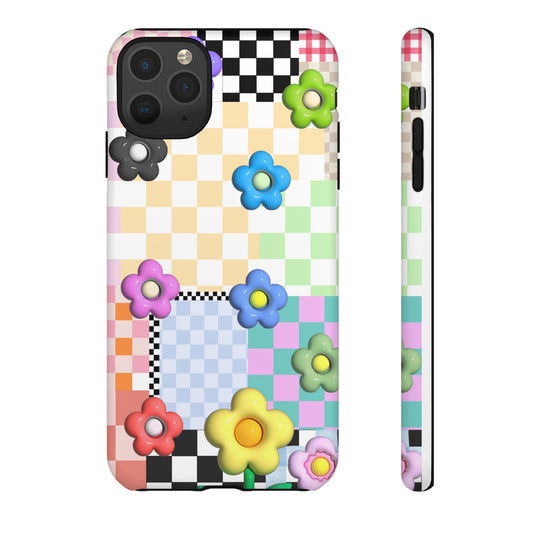 Checkerboard Retro Style