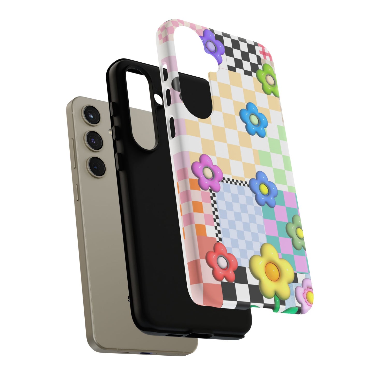 Checkerboard Retro Style