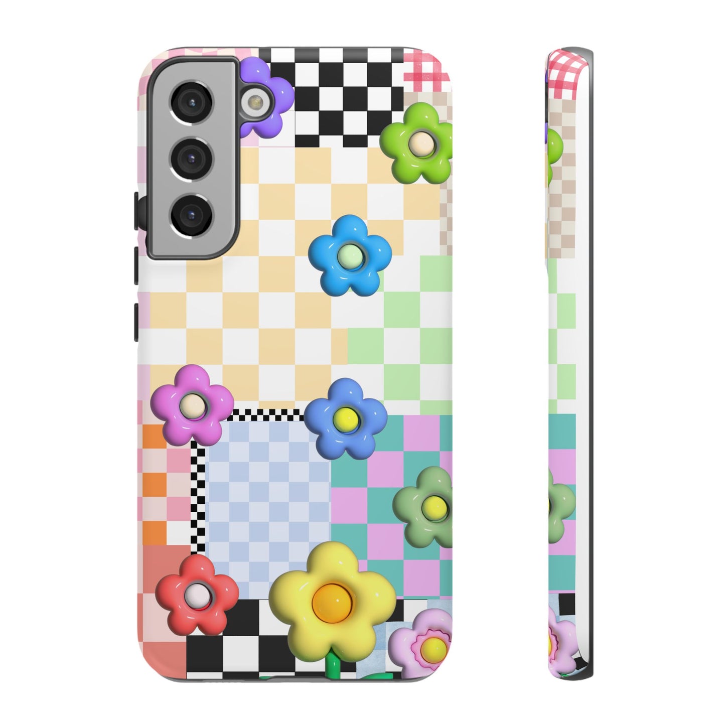 Checkerboard Retro Style