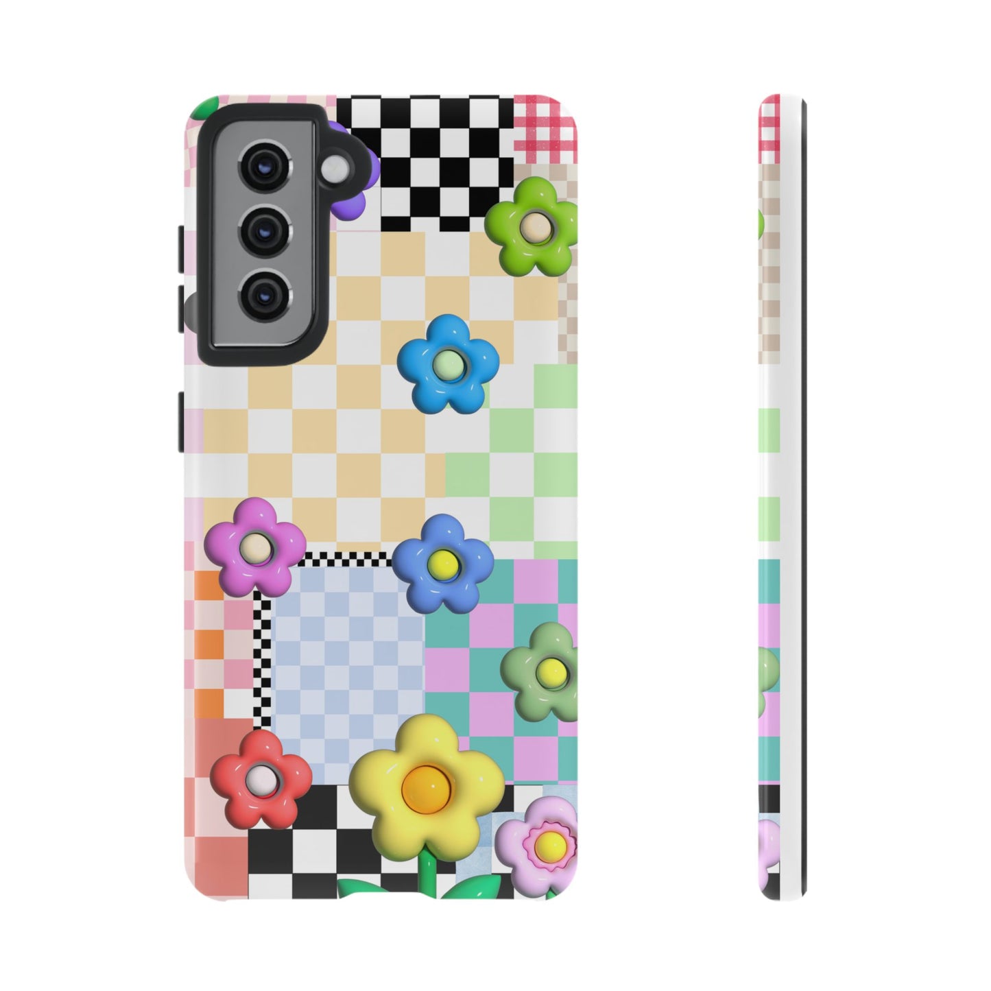 Checkerboard Retro Style