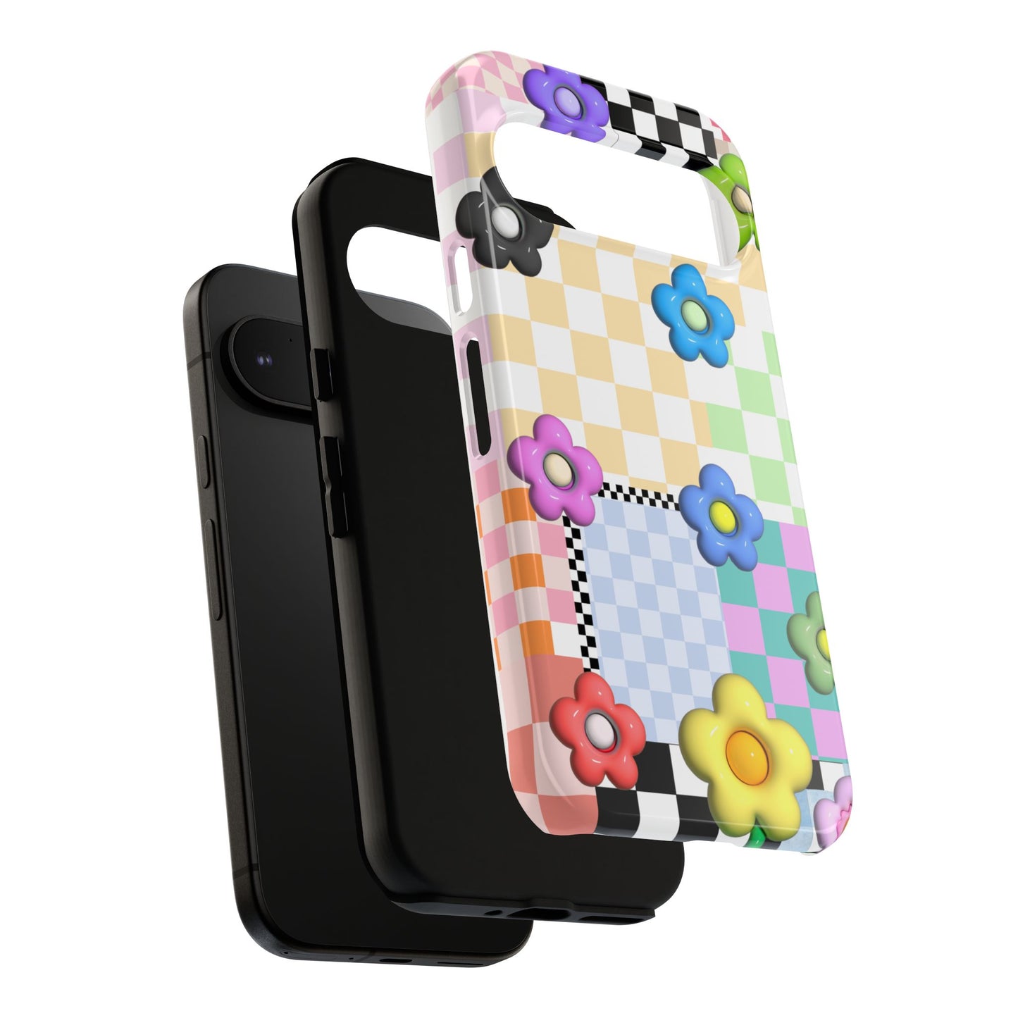 Checkerboard Retro Style